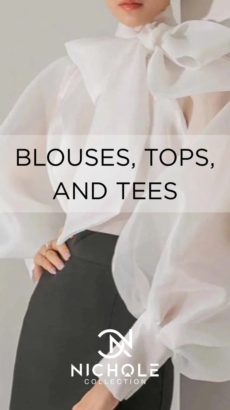 BLOUSES, TOPS & TEES - The Nichole Collection