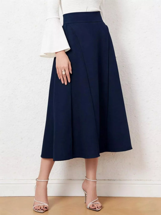 A-Line Midi Skirt The Nichole Collection - Official Site