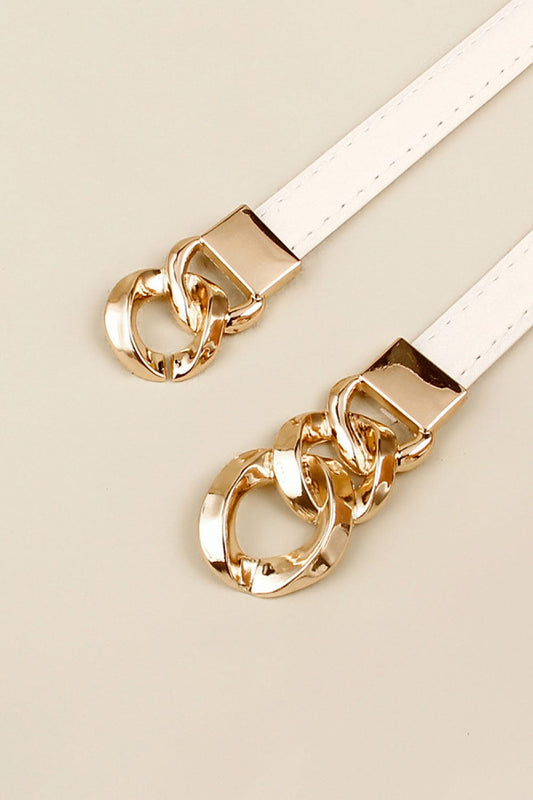 Chic Link Accent Waist Belt Belts The Nichole Collection - Official Site