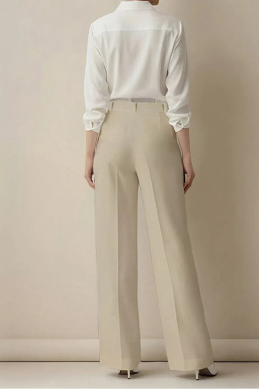 High-Waisted Wide-Leg Pants The Nichole Collection - Official Site