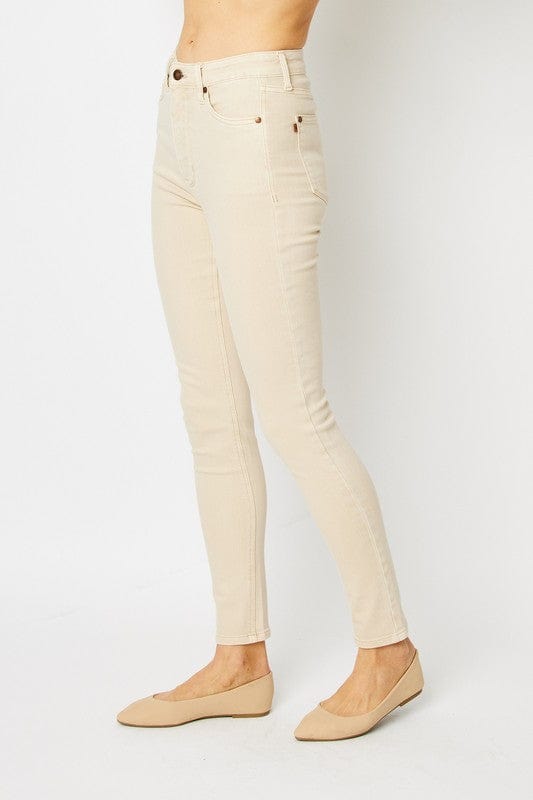 Judy Blue Dyed Tummy Control Skinny Jeans Judy Blue The Nichole Collection