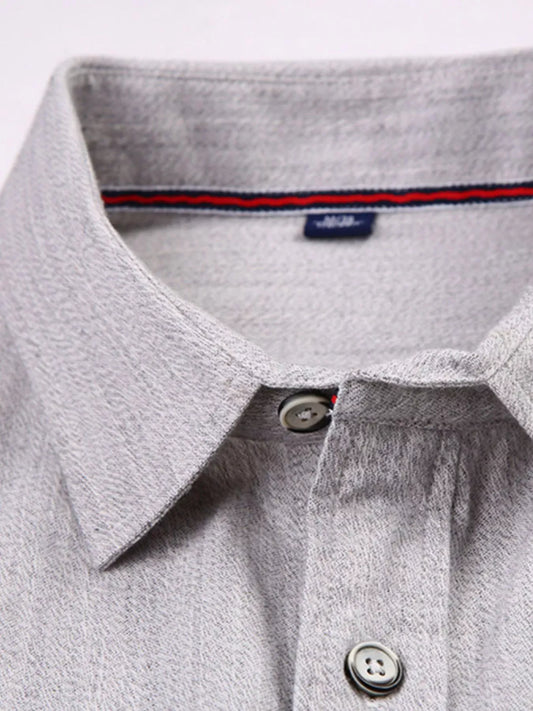 Men's Full Size Casual Long Sleeve Button-Down Shirt Plus Size Men's Shirts The Nichole Collection - Official Site