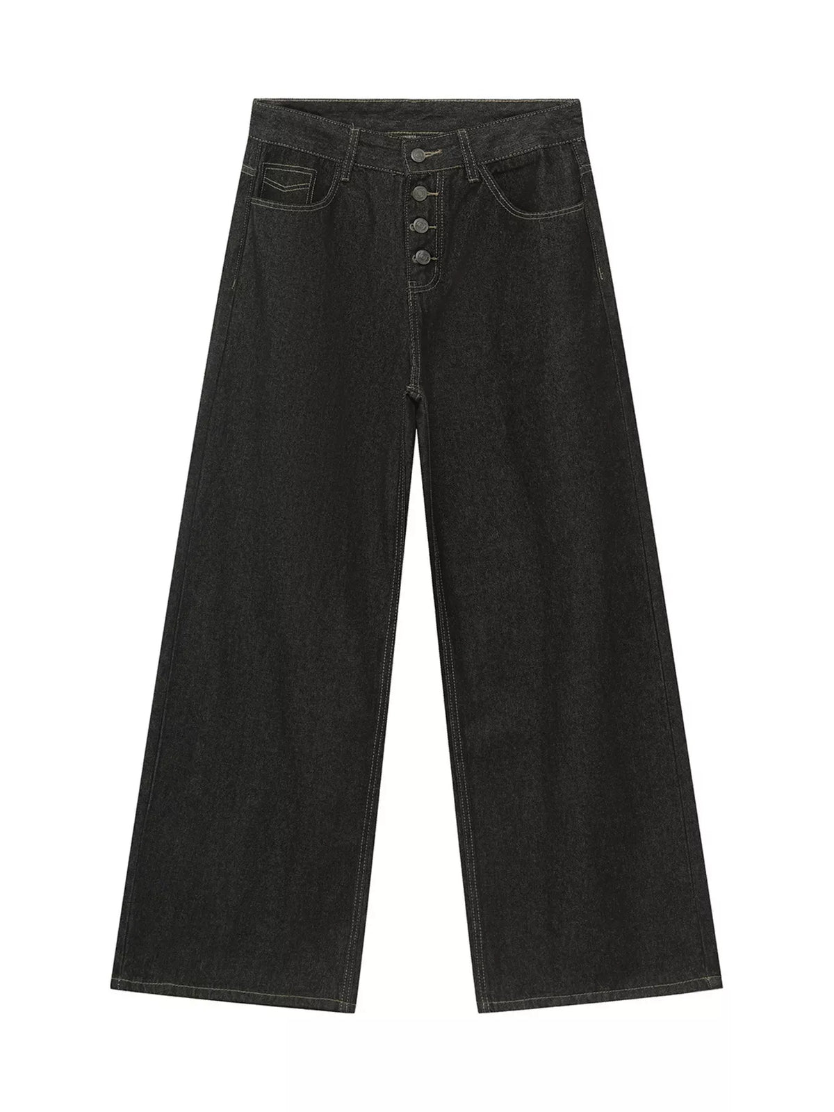 Men's Loose Fit Button-Fly Jeans | The Nichole Collection