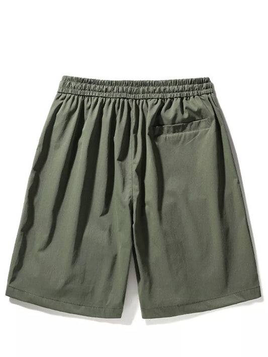 Men's Multi-Pocket Cargo Shorts with Drawstring | The Nichole Collection