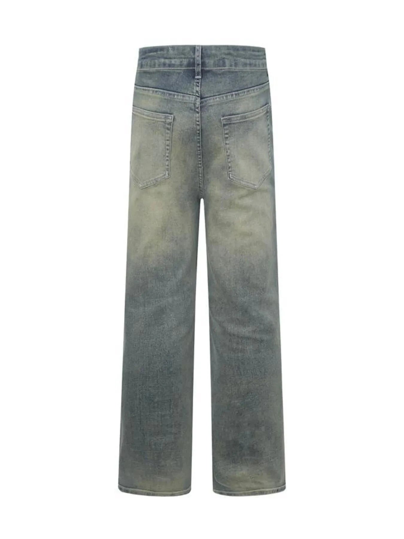 Men's Vintage Wash Wide Leg High-Rise Jeans Men's Jeans The Nichole Collection - Official Site