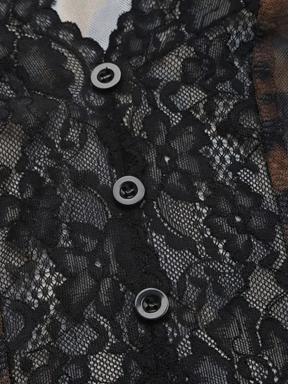 Leopard V-Neck Lace Bodysuit The Nichole Collection - Official Site