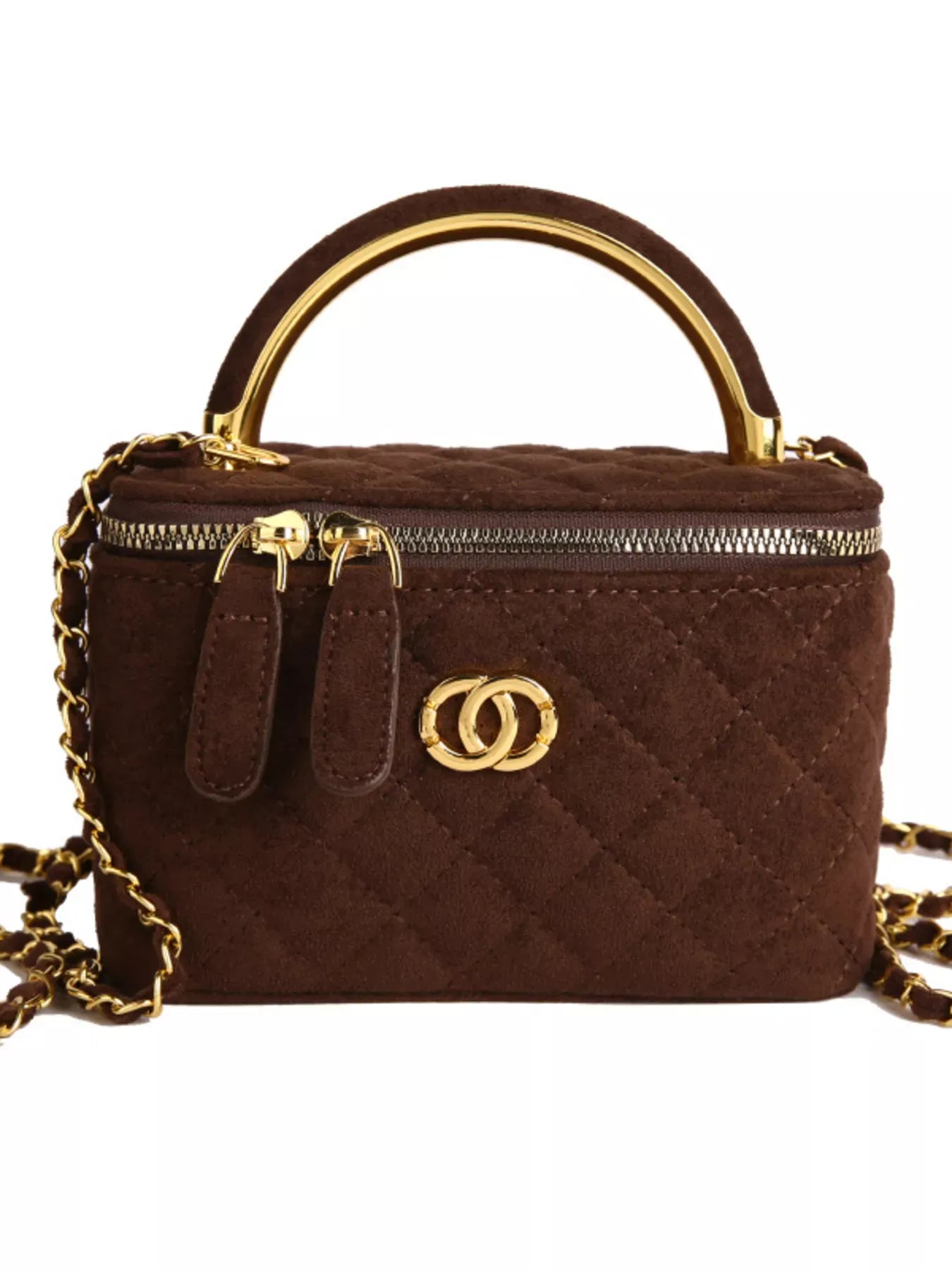 Quilted Top Handle Crossbody Bag The Nichole Collection - Official Site