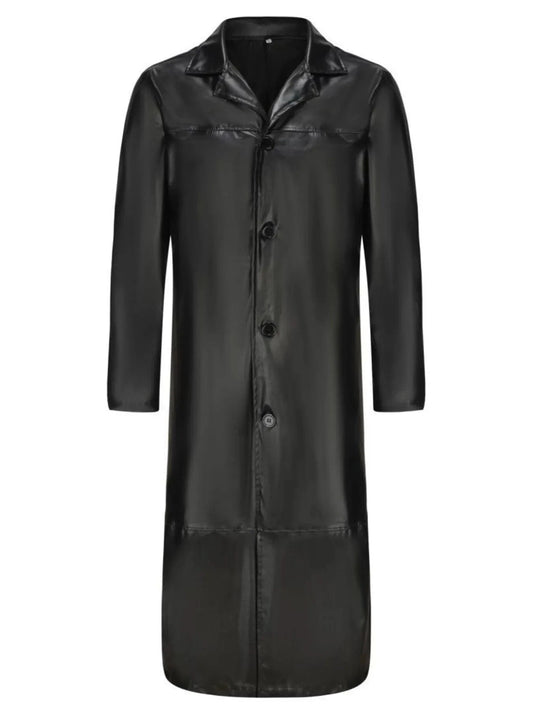 Sexy and Classy Longline Button-Up Jacket Men's Coats The Nichole Collection - Official Site