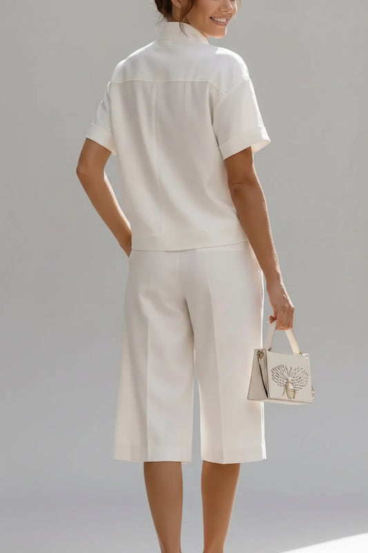Short Sleeve Top and Shorts Set The Nichole Collection