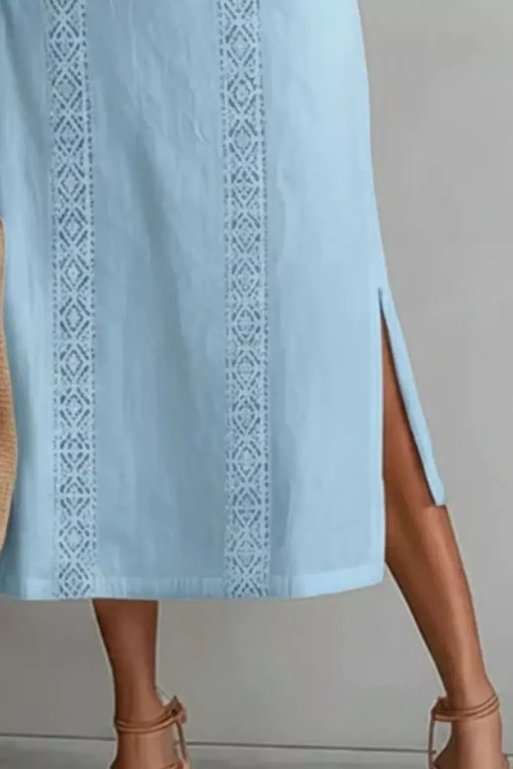 Sleeveless Side Slit Dress with Pockets The Nichole Collection - Official Site