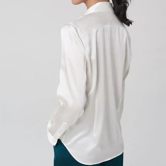 # 41 Premium Silk Blend Blouse - Last Call | The Nichole Collection