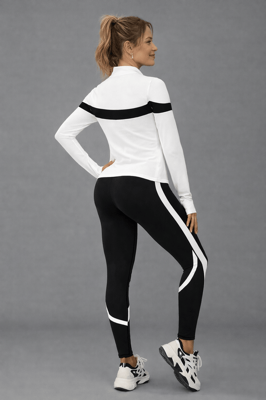 Women’s Zip-Up Sports Jacket & Leggings Set Tracksuit The Nichole Collection - Official Site