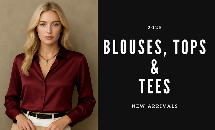 BLOUSES, TOPS, AND TEES