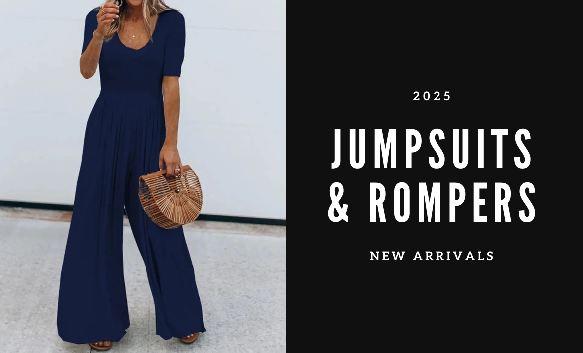 JUMPSUITS & ROMPERS