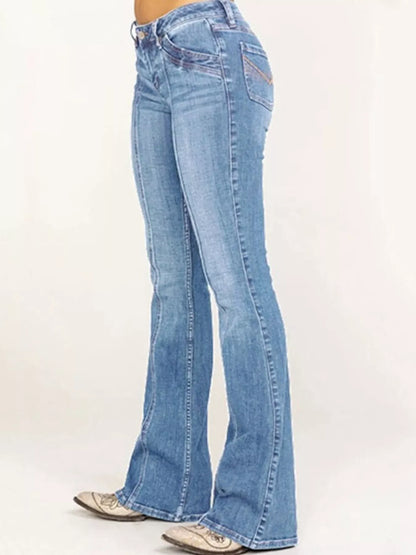 MID-RISE BOOTCUT JEANS The Nichole Collection - Official Site