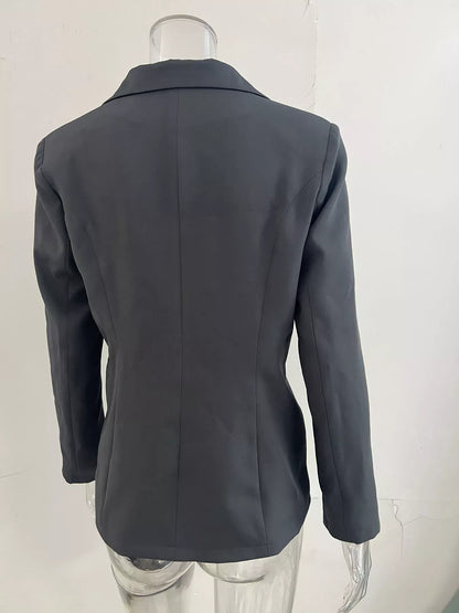 Slim-Fit Single-Button Blazer The Nichole Collection - Official Site