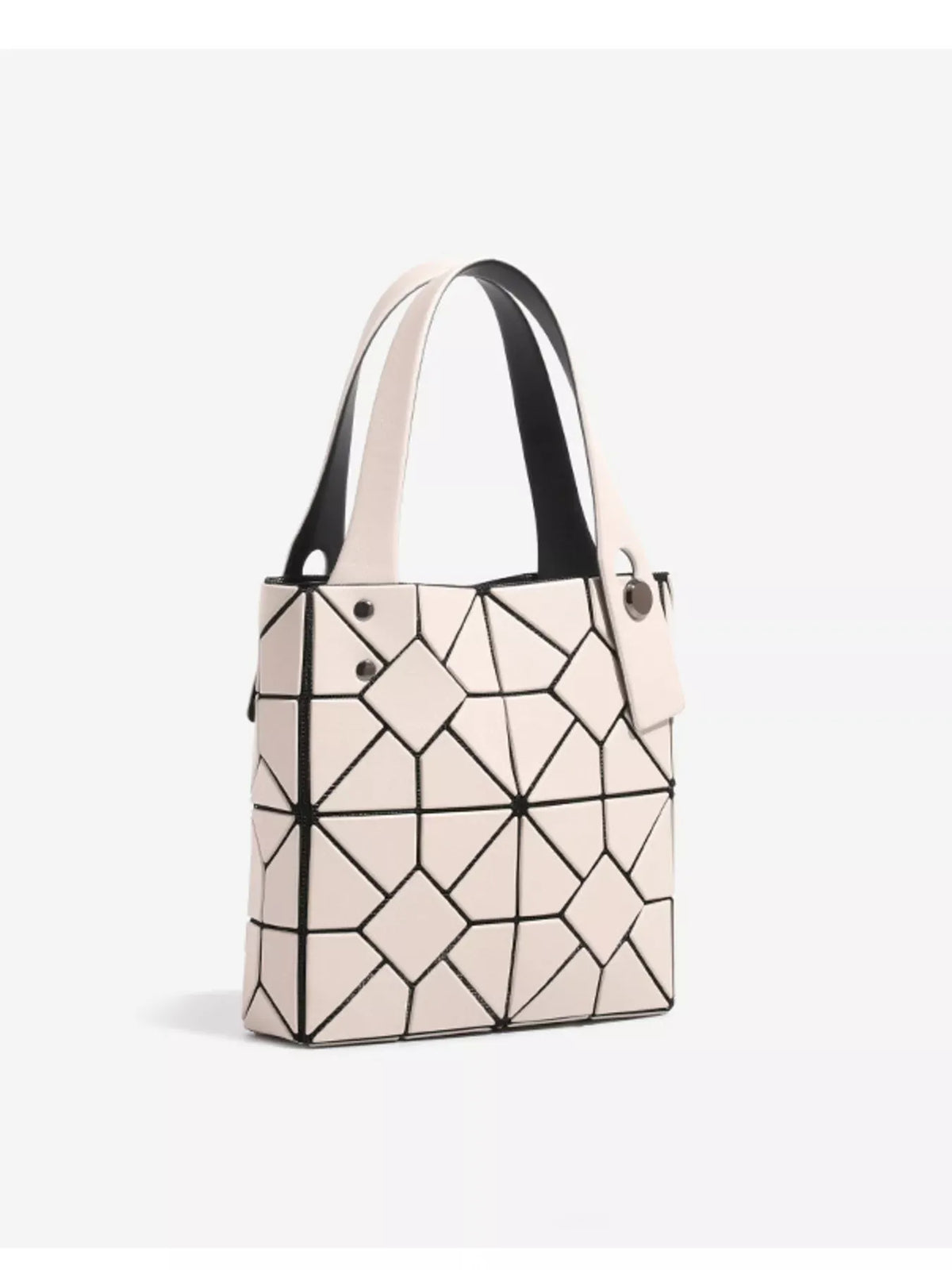 MATTE GEOMETRIC HANDBAG The Nichole Collection - Official Site