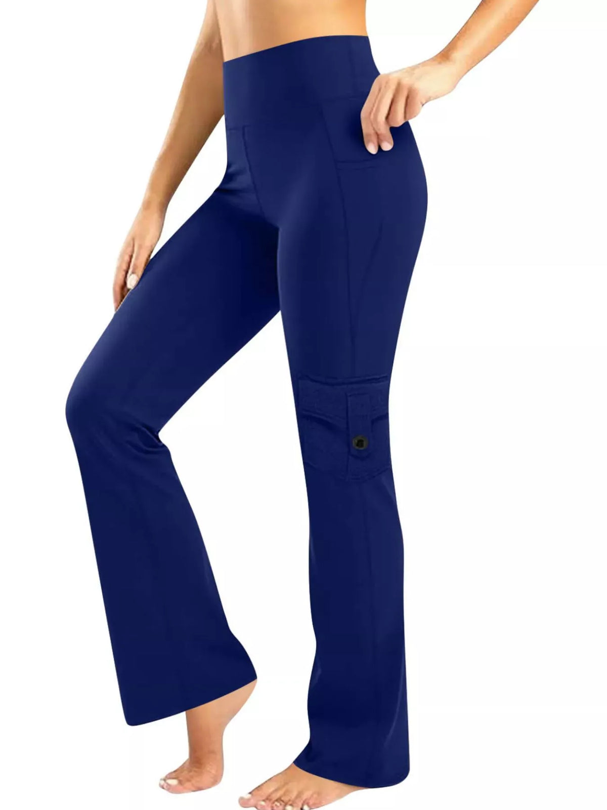 High-Waisted Yoga Pants with Pockets The Nichole Collection - Official Site