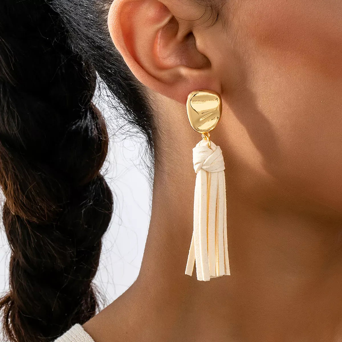 VELVET TASSEL EARRINGS The Nichole Collection - Official Site