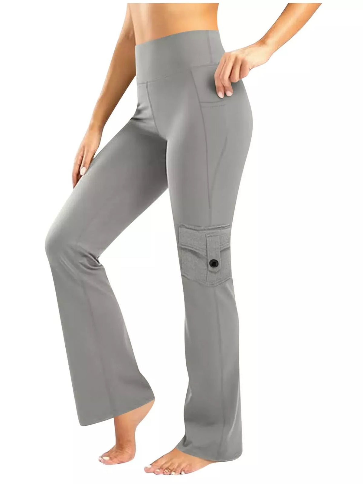 High-Waisted Yoga Pants with Pockets The Nichole Collection - Official Site