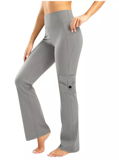 High-Waisted Yoga Pants with Pockets The Nichole Collection - Official Site