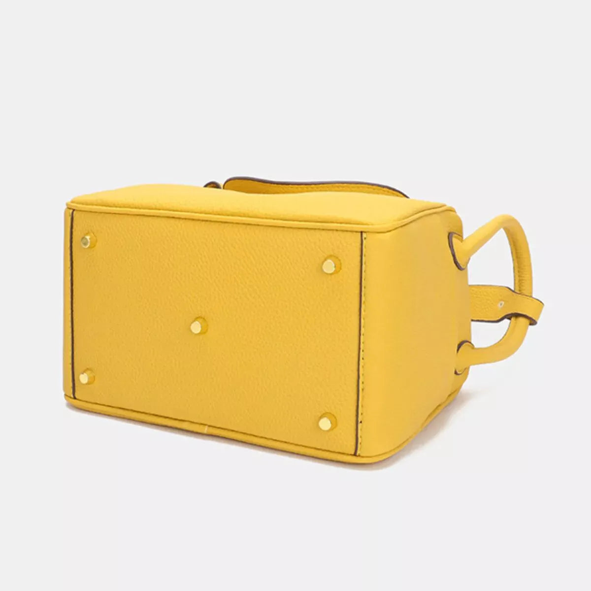 PEBBLED FOLD-OVER SATCHEL The Nichole Collection - Official Site
