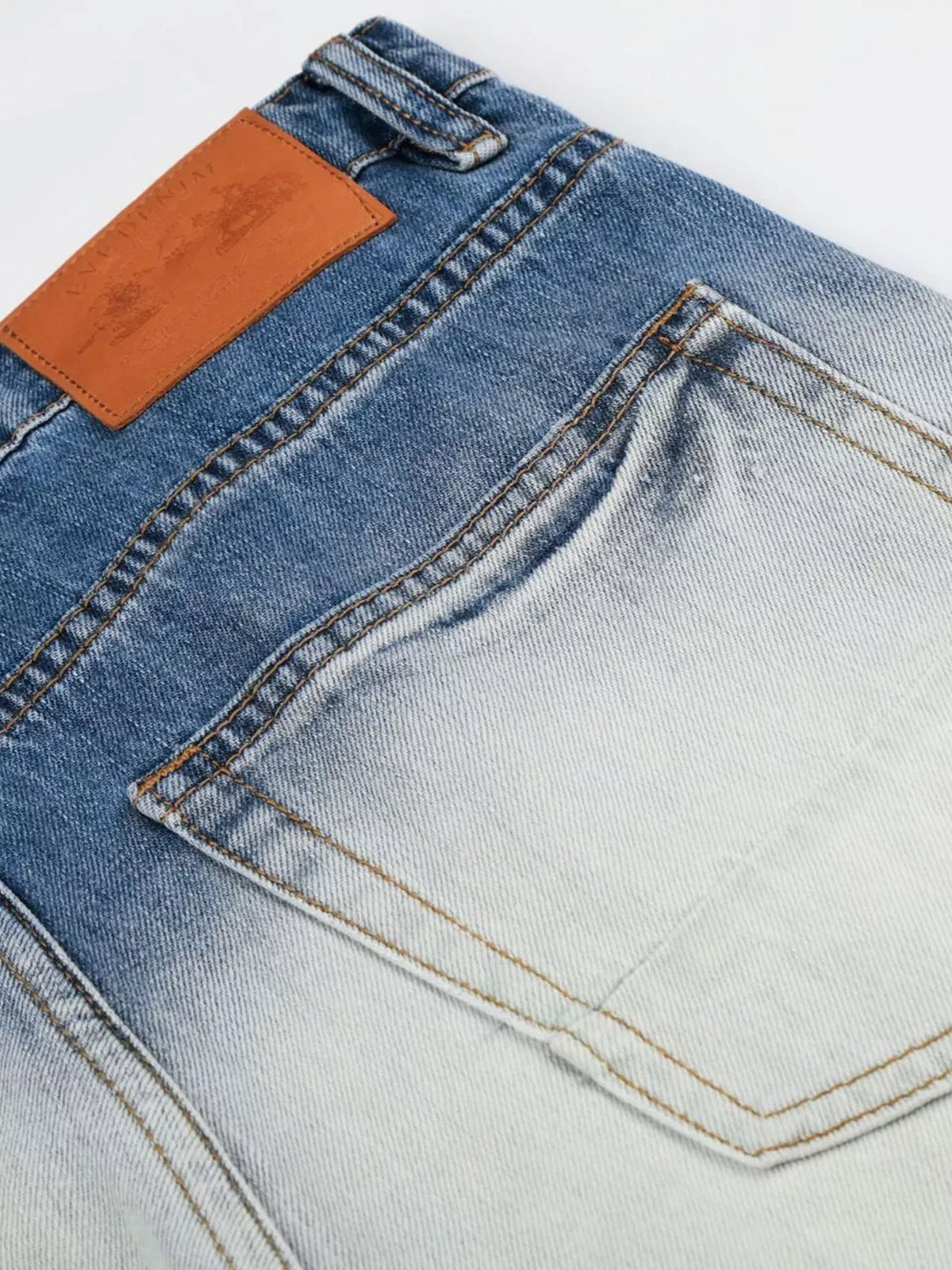 Men's Washed Wide-Leg Jeans The Nichole Collection