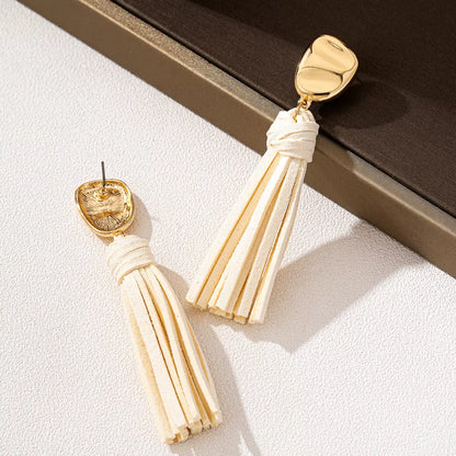 VELVET TASSEL EARRINGS The Nichole Collection - Official Site