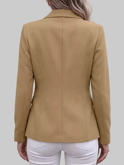Two-Button Notched-Lapel Blazer The Nichole Collection - Official Site