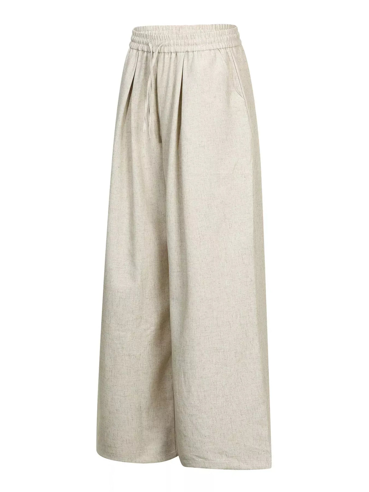 Men's Wide-Leg Drawstring Casual Pants Jonathan M Collection