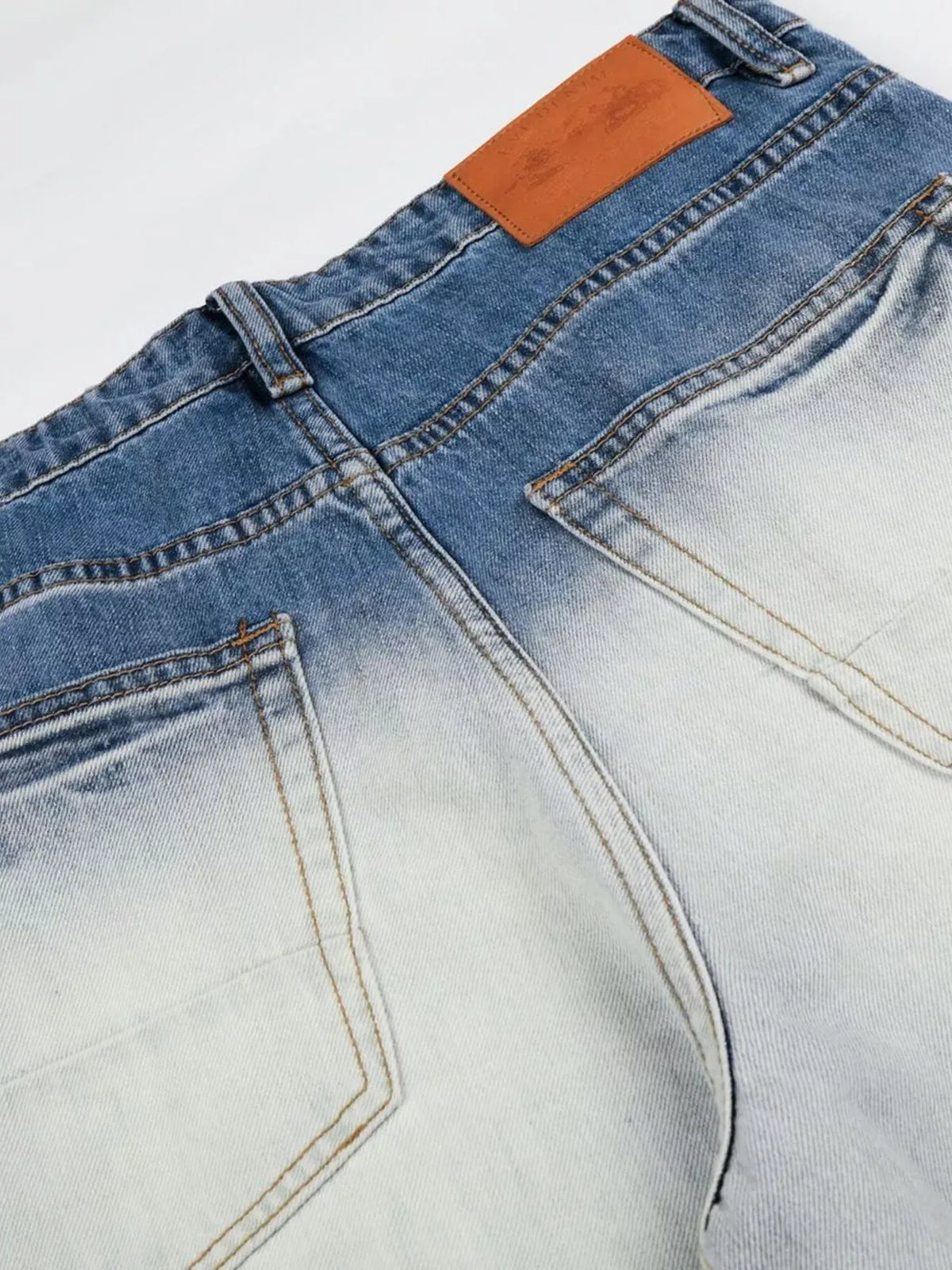 Men's Washed Wide-Leg Jeans The Nichole Collection