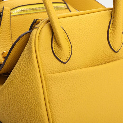 PEBBLED FOLD-OVER SATCHEL The Nichole Collection - Official Site