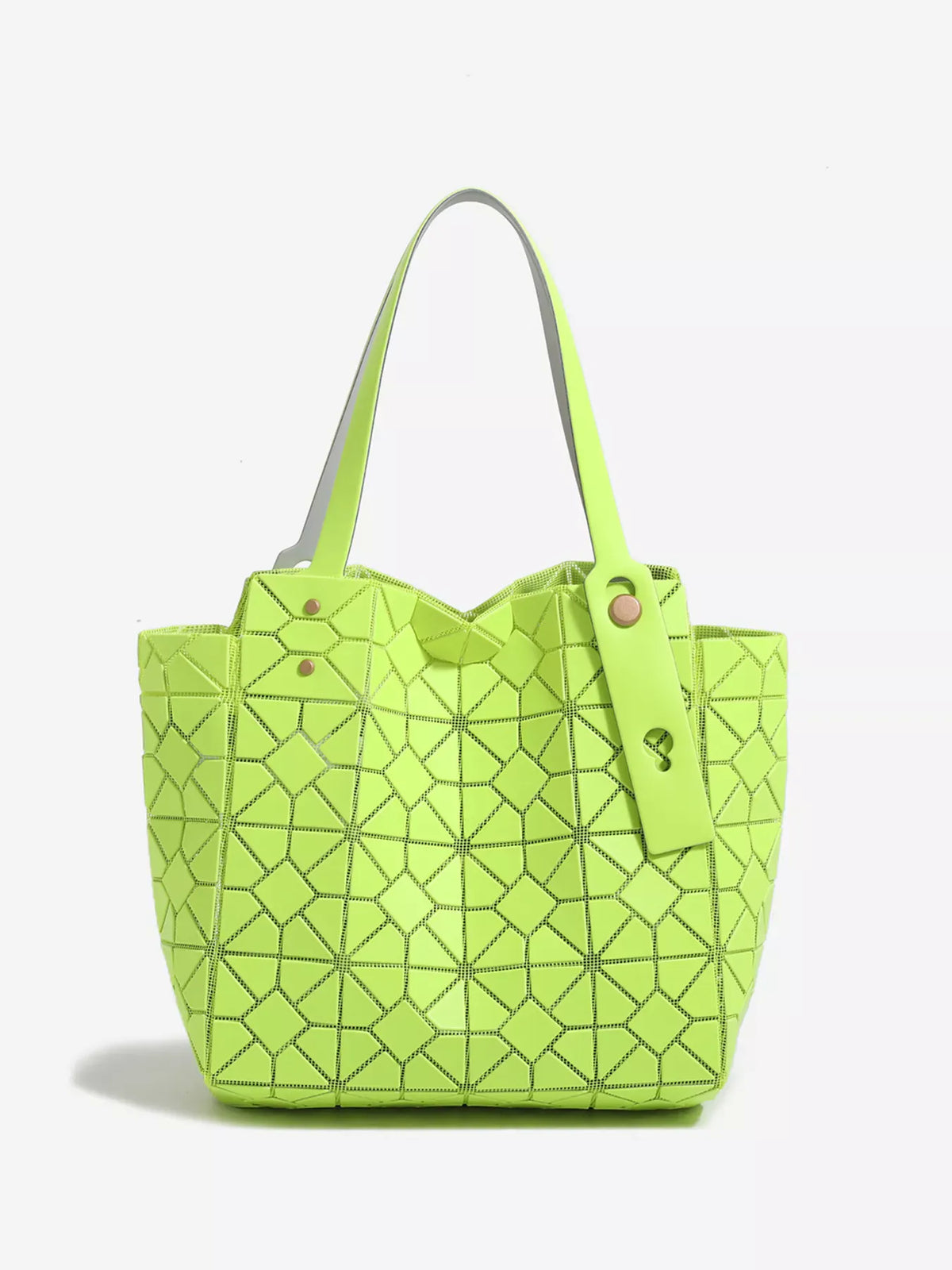 SCULPTURED GEOMETRIC TOTE The Nichole Collection - Official Site