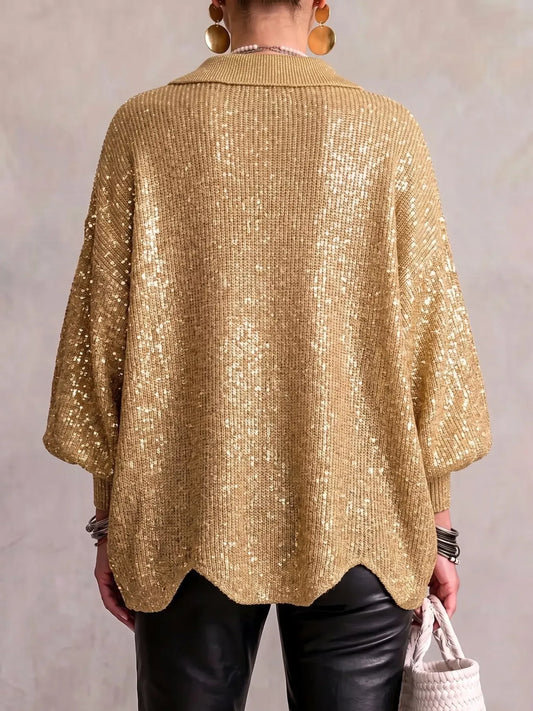 THE WAVY-HEM CARDIGAN The Nichole Collection - Official Site