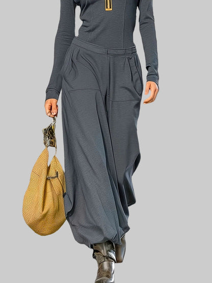 Women's Half-Zip Loungewear Set - Casual Two Piece Outfit