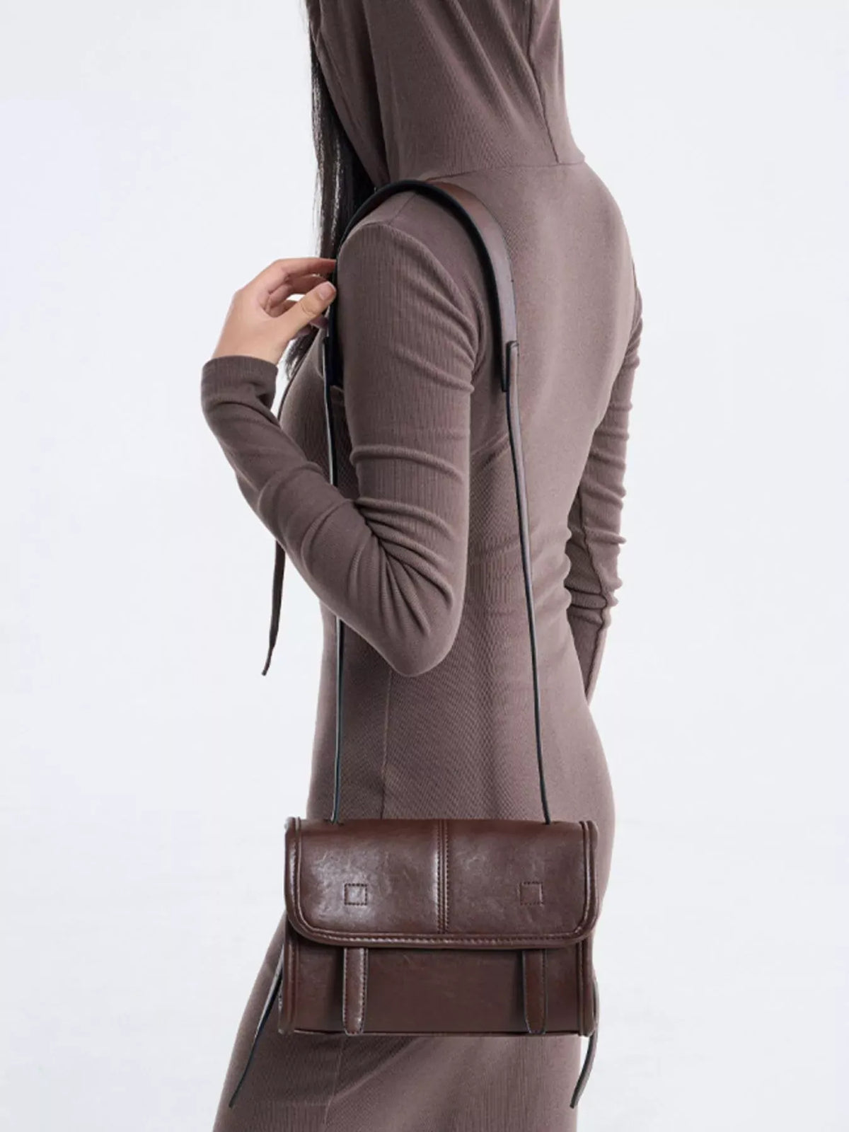 FLAP-FRONT MESSENGER CROSSBODY BAG The Nichole Collection - Official Site