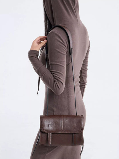 FLAP-FRONT MESSENGER CROSSBODY BAG The Nichole Collection - Official Site