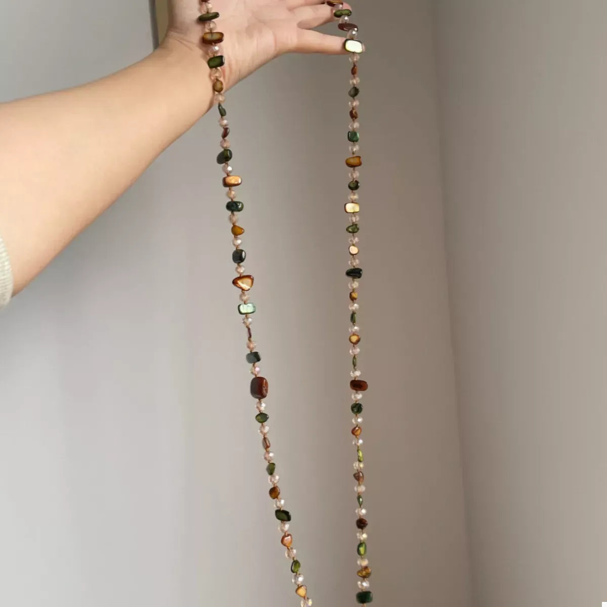CAPRI ARTISANAL MULTI-BEADED NECKLACE The Nichole Collection - Official Site
