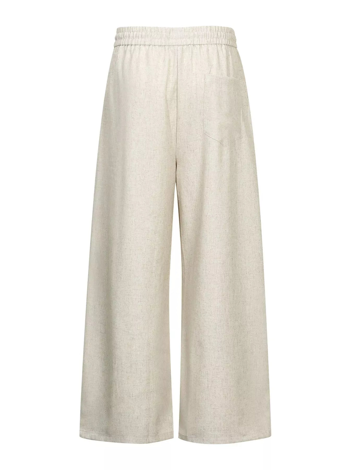 Men's Wide-Leg Drawstring Casual Pants Jonathan M Collection