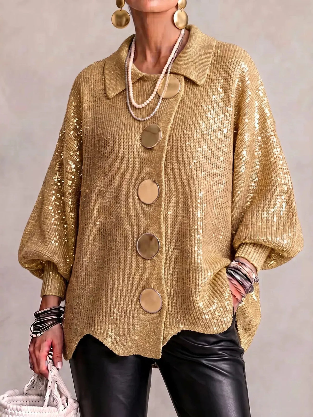 THE WAVY-HEM CARDIGAN The Nichole Collection - Official Site