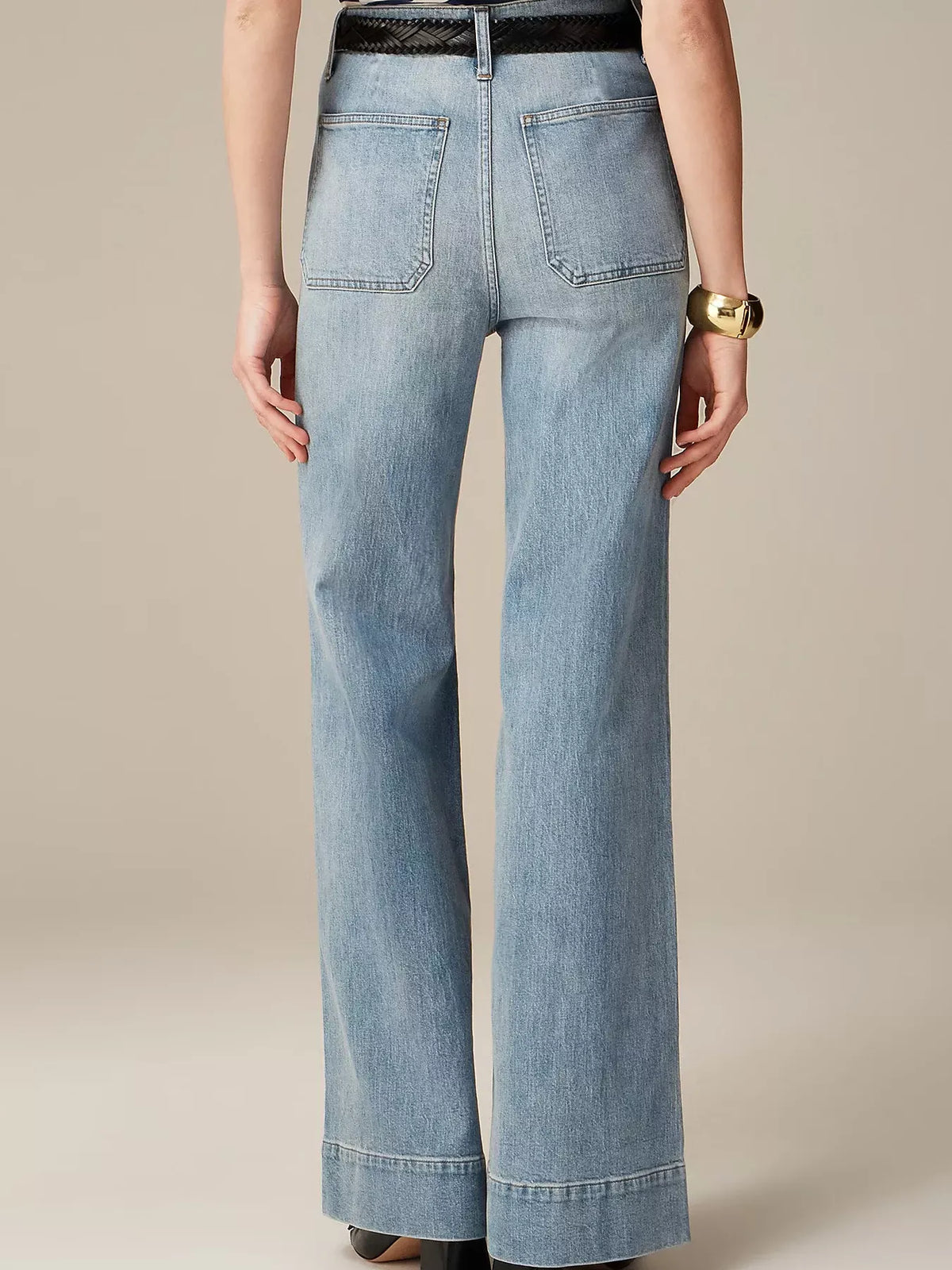 High-Waisted Pocketed Jeans The Nichole Collection - Official Site