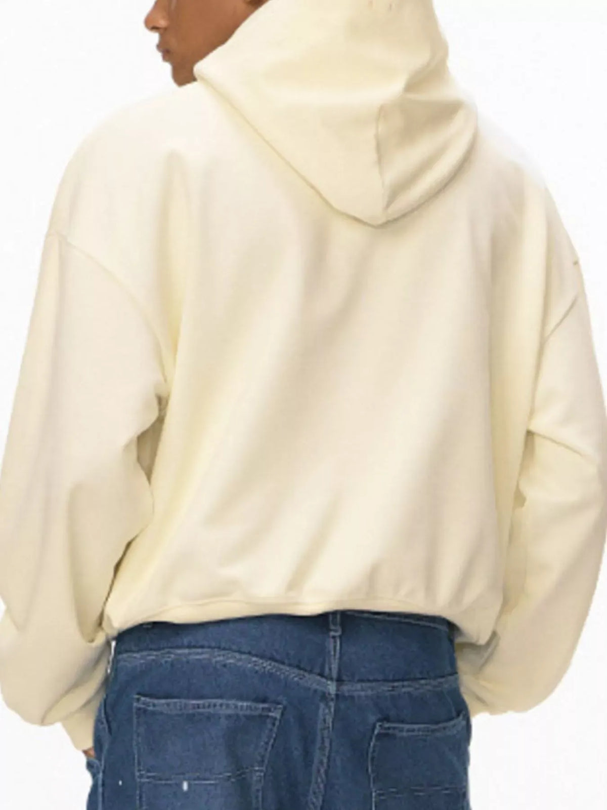 Men's Dropped-Shoulder Kangaroo-Pocket Hoodie The Nichole Collection