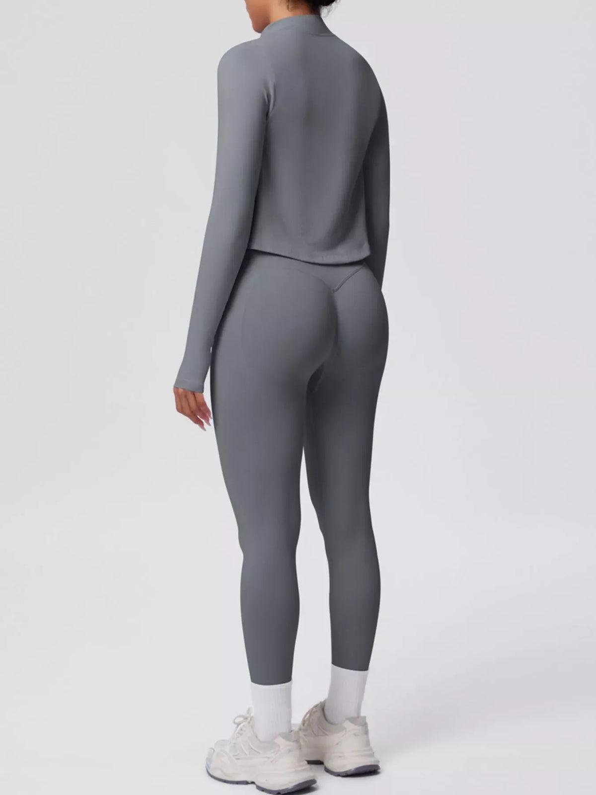 Tank, Zip-Up Jacket and Leggings Active Set The Nichole Collection - Official Site