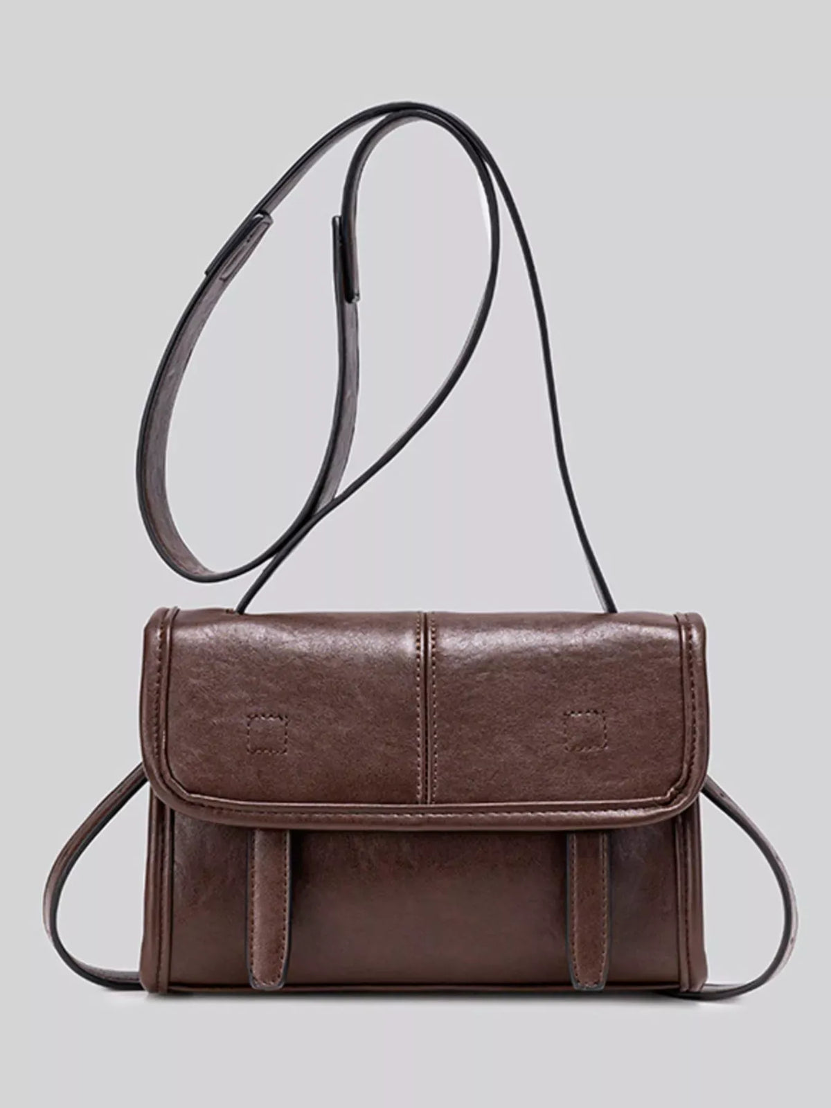 FLAP-FRONT MESSENGER CROSSBODY BAG The Nichole Collection - Official Site