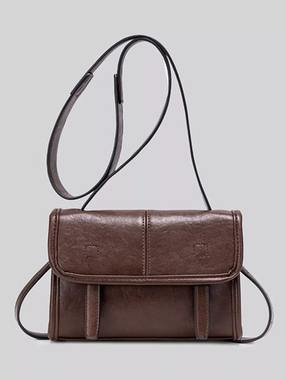 FLAP-FRONT MESSENGER CROSSBODY BAG The Nichole Collection - Official Site