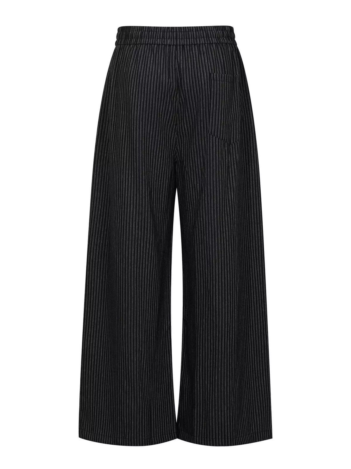 Men's Striped Wide-Leg Drawstring Pants The Nichole Collection