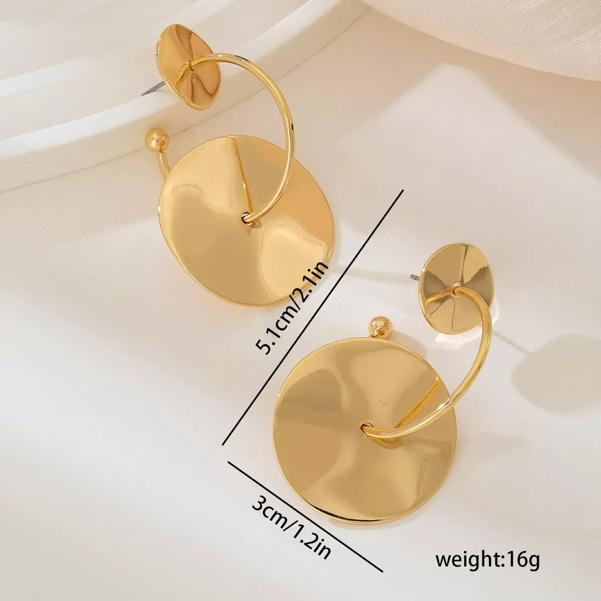 MONACO ARCHIVAL INTERLOCKING EARRINGS The Nichole Collection - Official Site