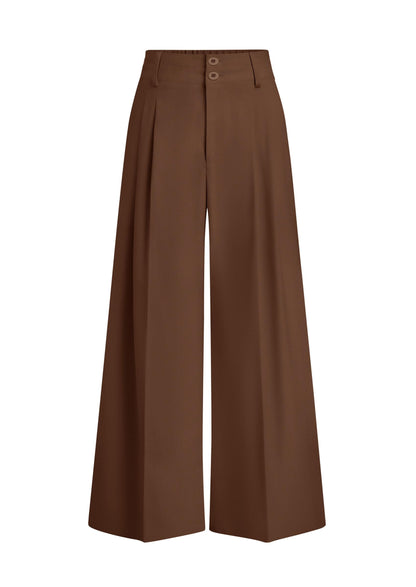 High Waisted Wide Leg Dress Pants with Pockets