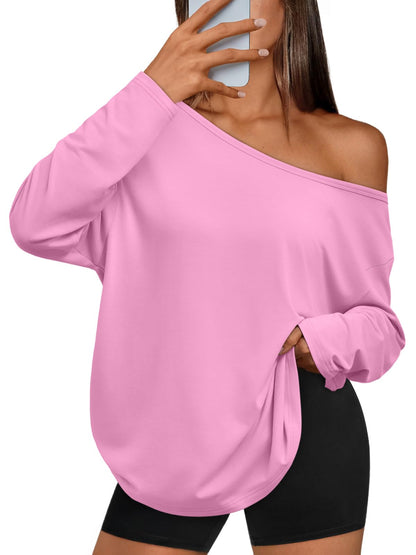 Off Shoulder Oversized Top