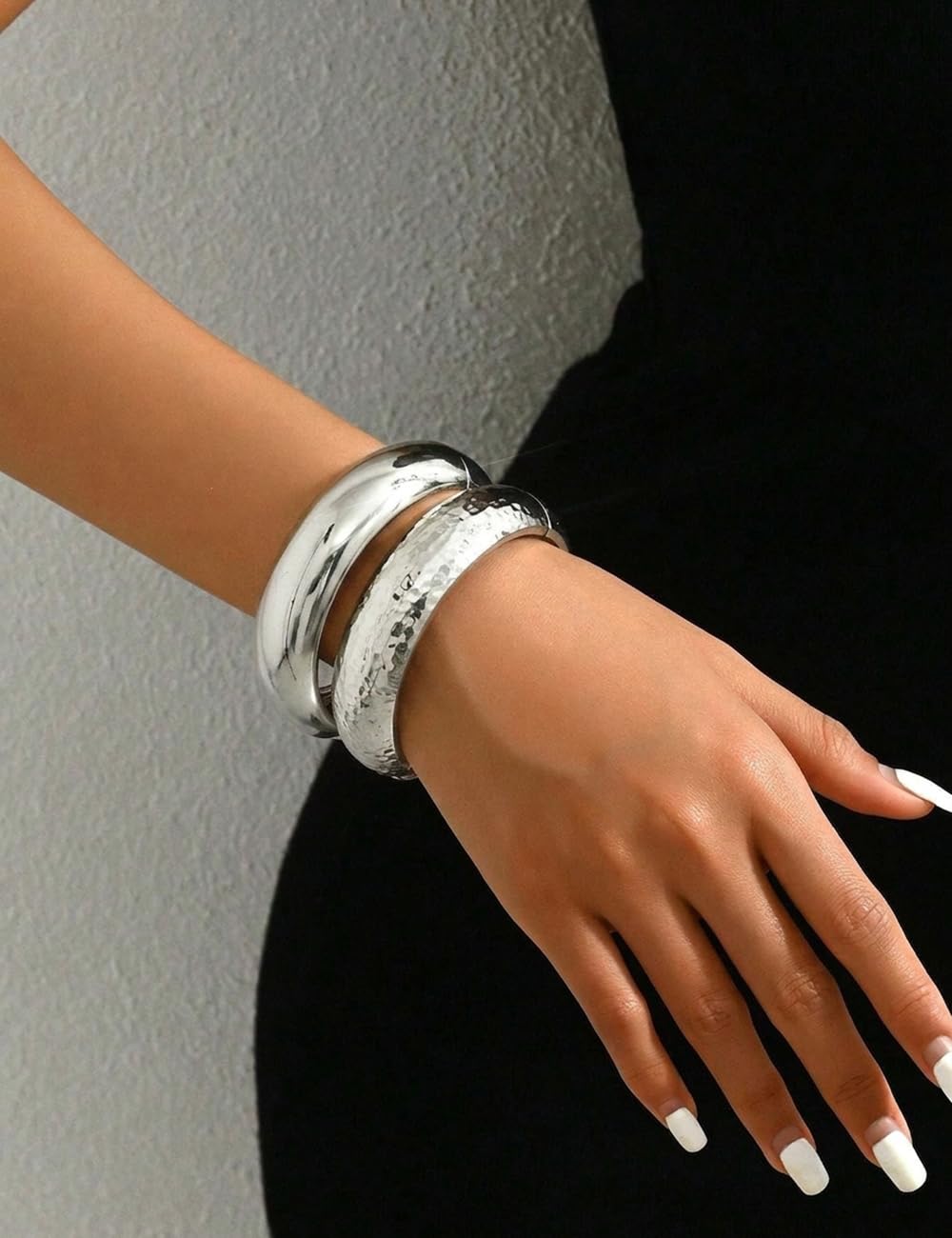 Gold Stackable Bangle Set